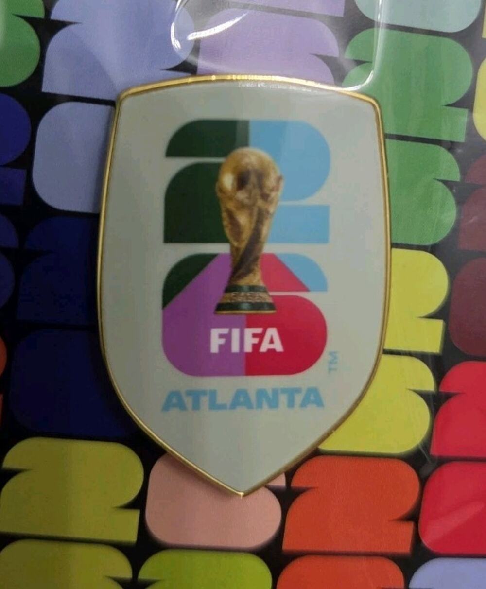 FIFA WORLD CUP 2026 ATLANTA HOST CITY SHIELD PIN